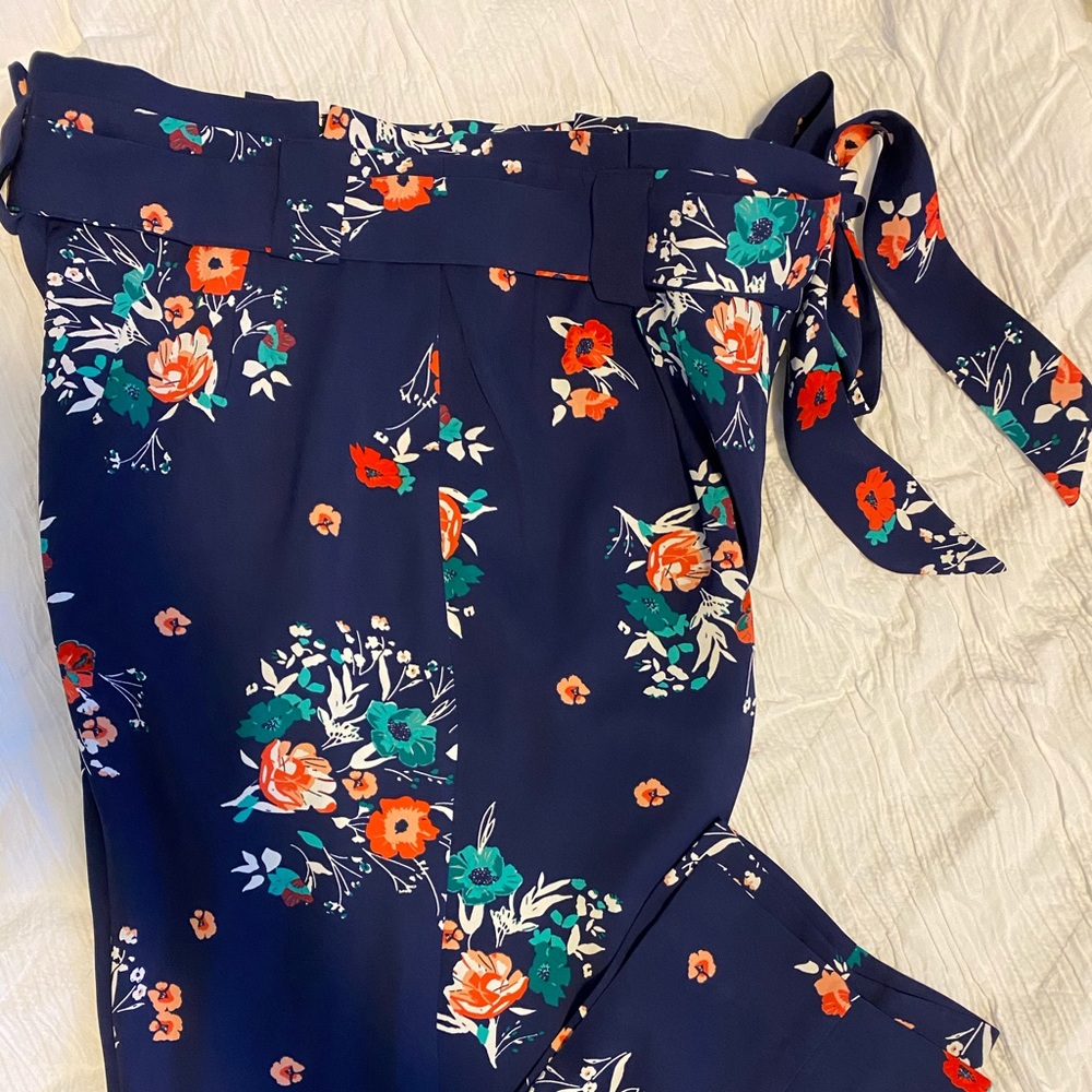 Express High Waisted Paperbag pants